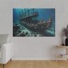 4437851529291503450_2048.jpeg Ancient Sunken Ship Standard Canvas