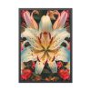 4446147955749850327_2048.jpeg Vintage Lily And Hearts Art I Framed Poster