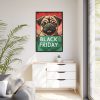 452097097372325061_2048.jpeg Black Friday Dog With Bag Framed Canvas