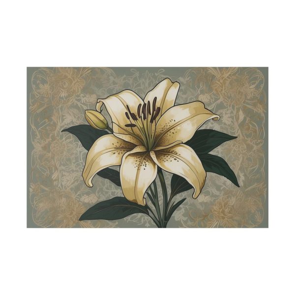 4630572164642197641_2048.jpeg Vintage Flower Lily Standard Canvas