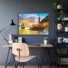 4632307438217451047_2048.jpeg Ship and Lighthouse Framed Poster