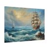 4663192648704853165_2048.jpeg Vintage Sail Ship In The Ocean Poster