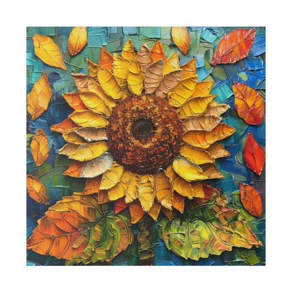4829023912959488282_2048.jpeg Mixed Media Sunflower Art Standard Canvas