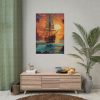 5071290260409485787_2048.jpeg Vintage Pirate Ship At Sea Art Poster