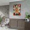 Vintage Lily And Hearts Art I Poster