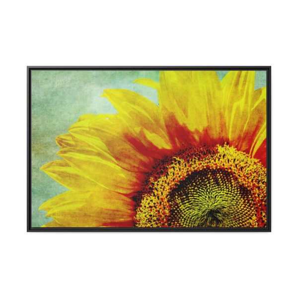5161159015169844545_2048.jpeg Sunflower Vintage Art Framed Canvas