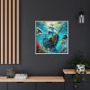5279351121308101451_2048.jpeg Sunken Pirate Ship Art Framed Canvas