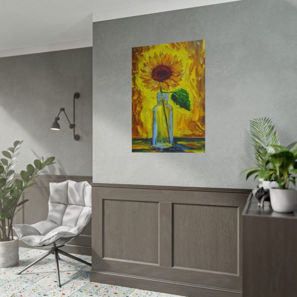 5385648304090841118_2048.jpeg Sunflower Textured Digital Painting Poster