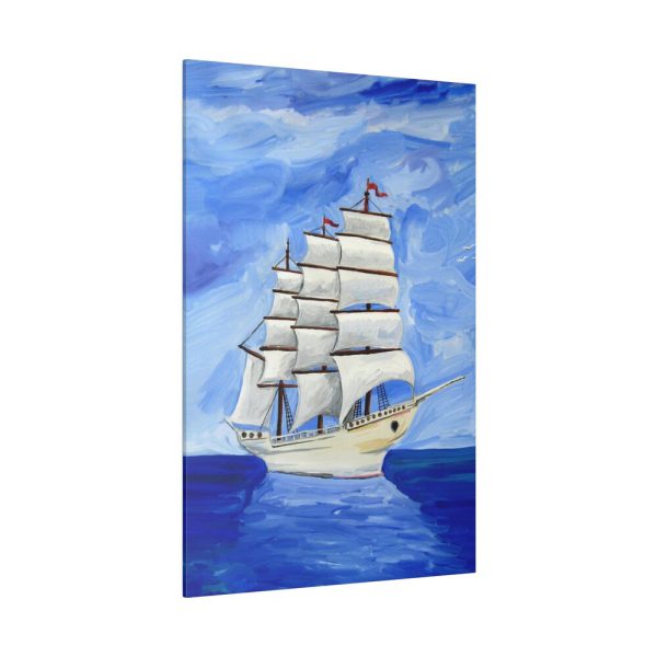 5386547304994226071_2048.jpeg White Sea Sailing Ship Standard Canvas