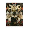 Vintage Lily And Hearts Art II Poster