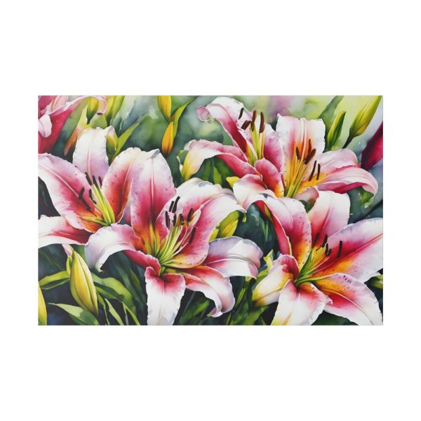 5456135506280561000_2048.jpeg Lily Flower Blossom Art Standard Canvas