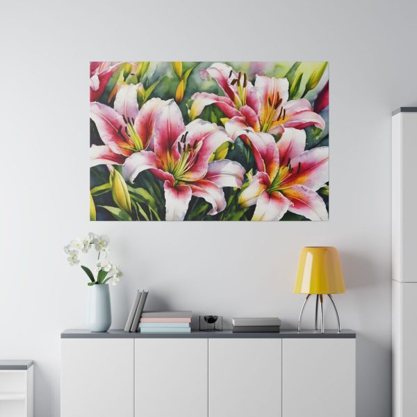 552711855573729774_2048.jpeg Lily Flower Blossom Art Standard Canvas