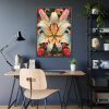 5633214828193677926_2048.jpeg Vintage Lily And Hearts Art I Framed Poster