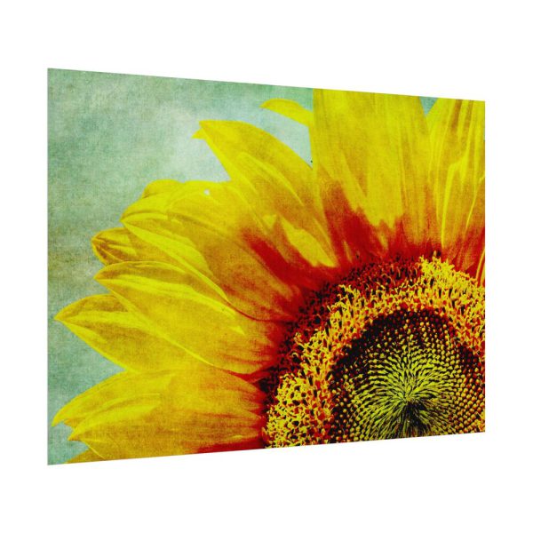 Sunflower Vintage Art Poster