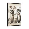 5938995477189449734_2048.jpeg Funny Dog Art Print Framed Poster