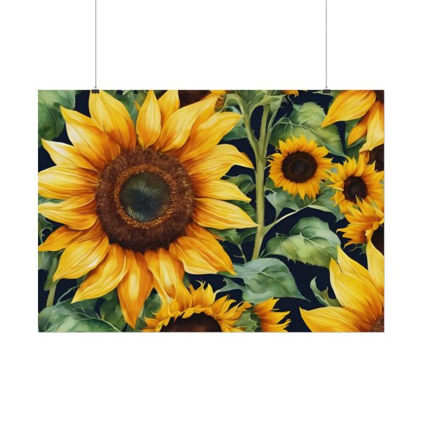 Sunflower Wildflower Blossom Poster