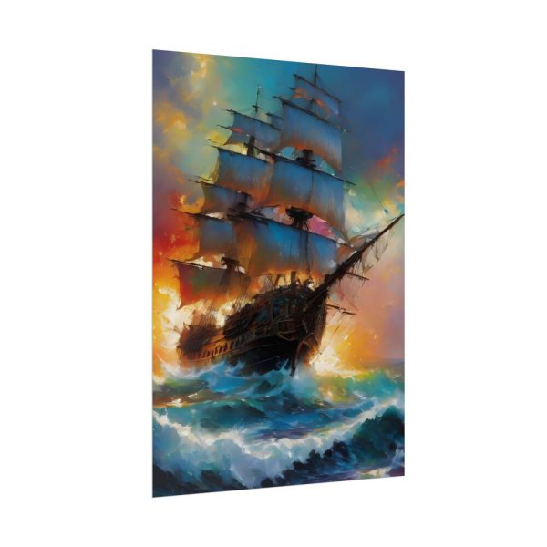 6088808532354740755_2048.jpeg Pirate Ship Fantasy Illustration II Poster