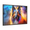 6165093734254086585_2048.jpeg Scottish Shepherd Dog Framed Canvas