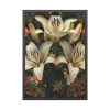 Vintage Lily And Hearts Art II Framed Poster