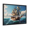 6535939898231359921_2048.jpeg Antique Sail Ship In Ocean Framed Poster
