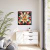 6551272173018395686_2048.jpeg Vintage Lily And Hearts Art I Framed Canvas