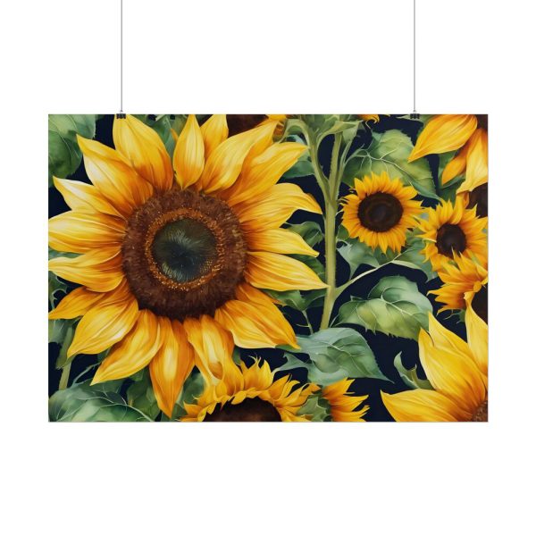 Sunflower Wildflower Blossom Poster