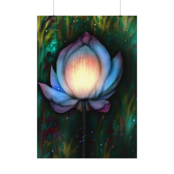 Magic Lily Flower Poster