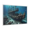 6713978757061336778_2048.jpeg Ancient Sunken Ship Framed Canvas