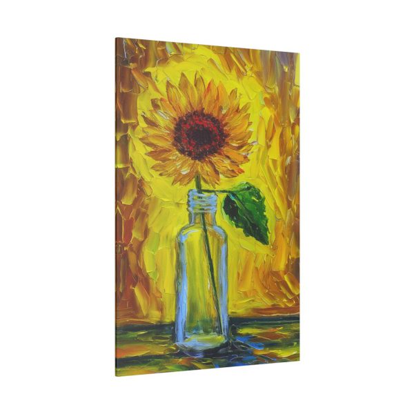 6792261279686082776_2048.jpeg Sunflower Textured Digital Painting Standard Canvas