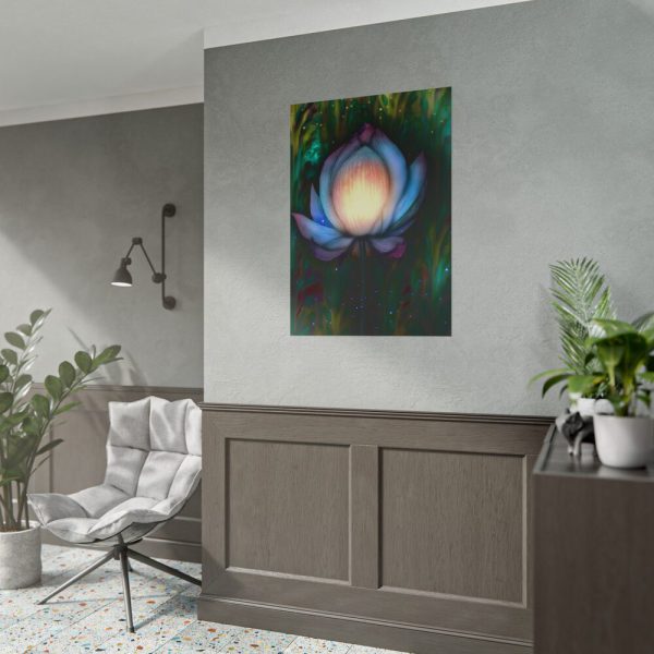 Magic Lily Flower Poster