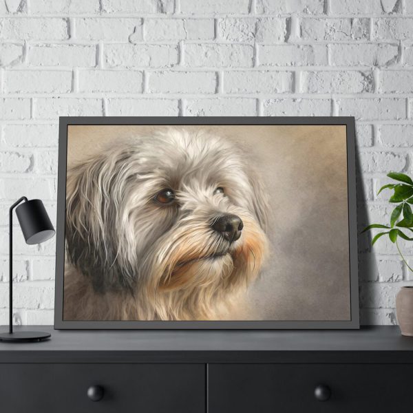 6917451371132871032_2048-1.jpeg Havanese Dog Framed Poster