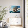 7098908165674695314_2048.jpeg Antique Sail Ship In Ocean Framed Canvas