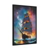 7108727068816981730_2048.jpeg Pirate Ship Fantasy Illustration I Framed Poster