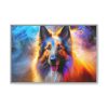 7192645163717215945_2048.jpeg Scottish Shepherd Dog Framed Canvas