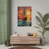 7205967349339939541_2048.jpeg Vintage Pirate Ship At Sea Art Poster