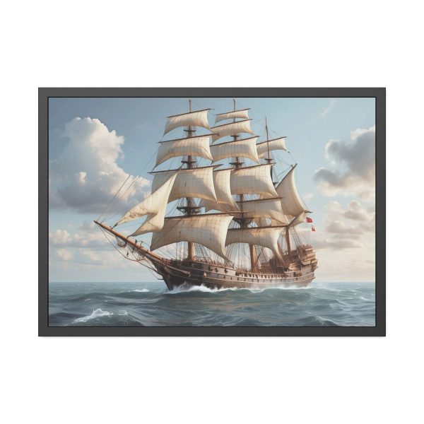 757362717306616254_2048.jpeg Ship Sailing In The Ocean Framed Poster