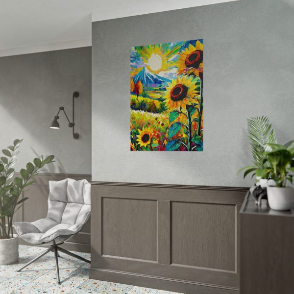 777212683992191036_2048.jpeg Colorful Autumn Sunflower Field Art Poster