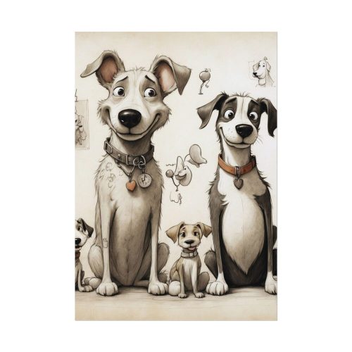 Funny Dog Art Print Poster