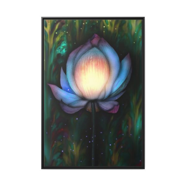 7807980916979052620_2048.jpeg Magic Lily Flower Framed Canvas