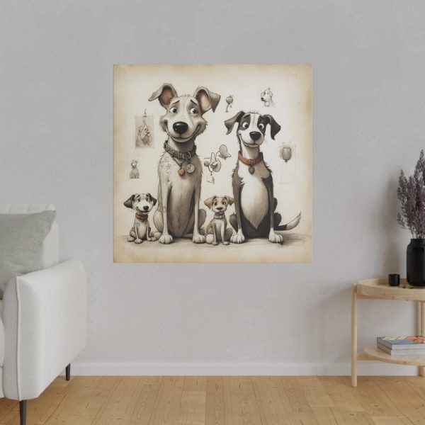 8093700900539250325_2048.jpeg Funny Dog Art Print Standard Canvas