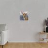 Deer Watercolor Painting Portrait Standard Canvas