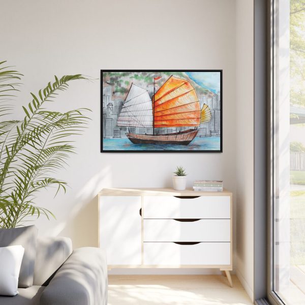8240478596001944858_2048.jpeg Traditional Chinese Sailing Ship Framed Canvas