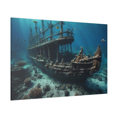 8387449945538833558_2048.jpeg Ancient Sunken Ship Standard Canvas