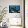 8426628238259284318_2048.jpeg Ancient Sunken Ship Framed Canvas