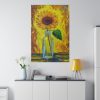 846311216029009802_2048.jpeg Sunflower Textured Digital Painting Standard Canvas