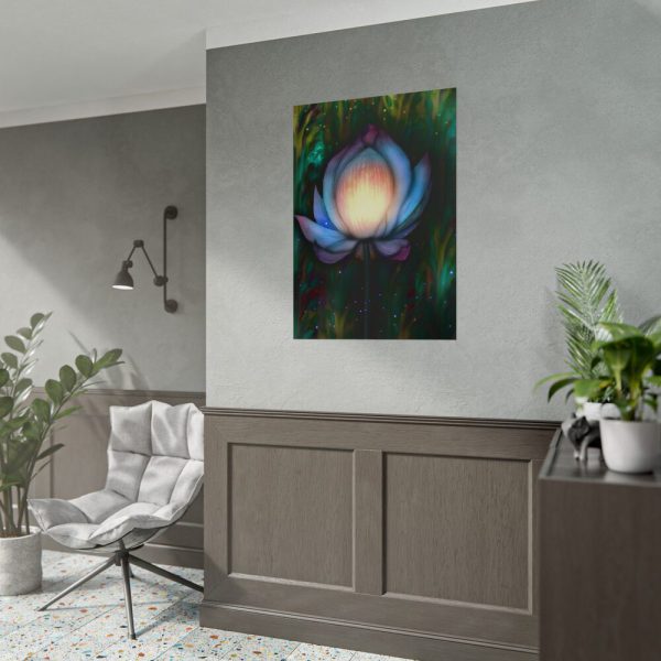 Magic Lily Flower Poster