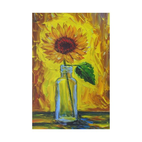 8590908231077589933_2048.jpeg Sunflower Textured Digital Painting Standard Canvas