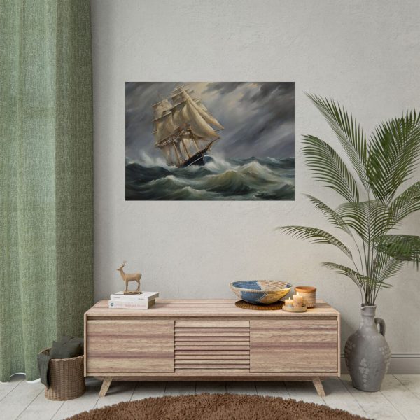 8665243403062251527_2048.jpeg Sail Ship And Stormy Sea Poster