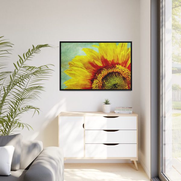 8695912819348761043_2048.jpeg Sunflower Vintage Art Framed Canvas