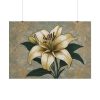 8701249820545295798_2048.jpeg Vintage Flower Lily Poster